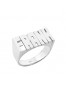 925 Sterling Silver Personalized Name Ring with Name of Your Choice Size 5 thru 12 Made in USA