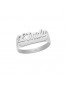 925 Sterling Silver Personalized Name Ring with Name of Your Choice Size 5 thru 10 Made in USA