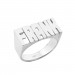 925 Sterling Silver Personalized Name Ring with Name of Your Choice Size 5 thru 12 Made in USA